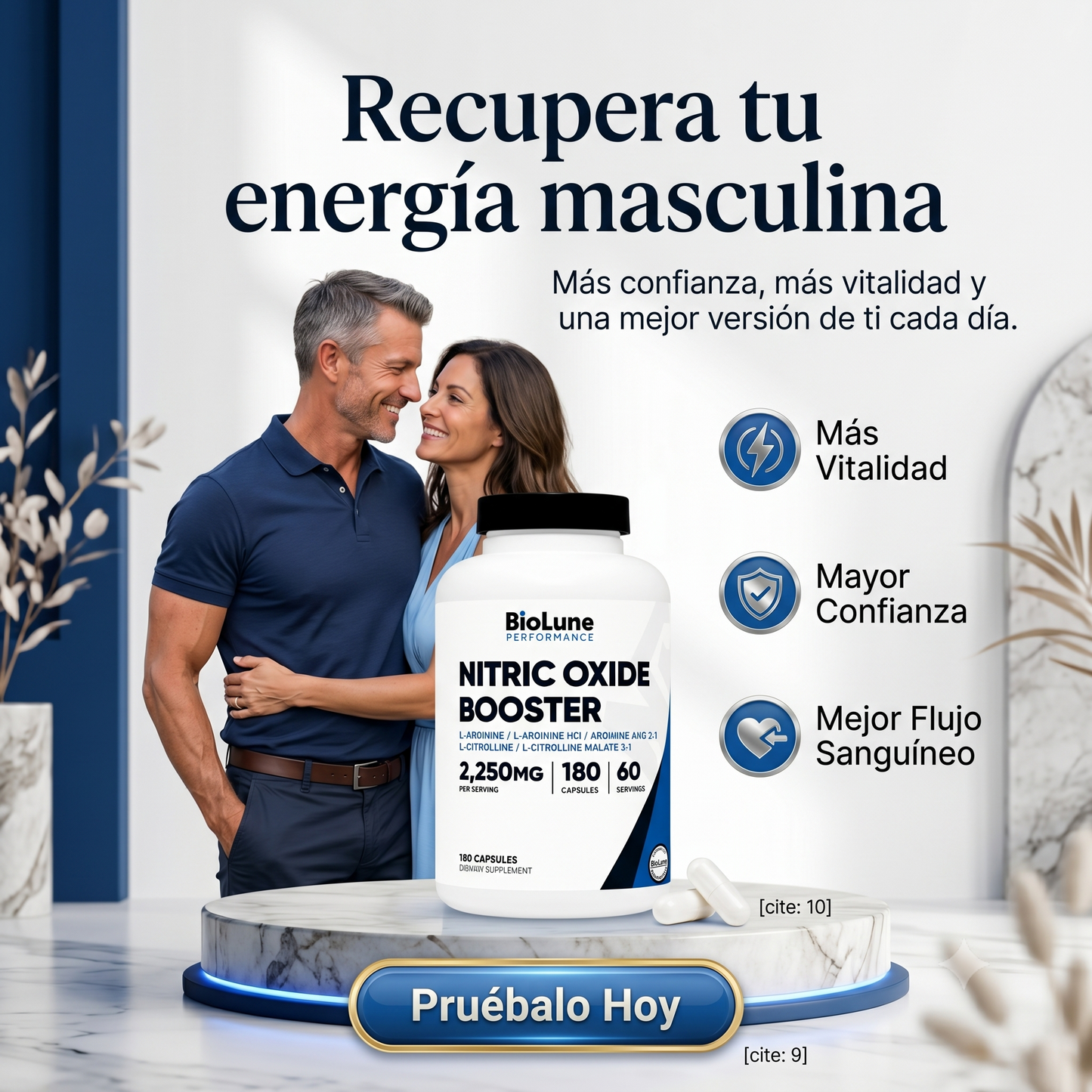 Nitric Oxide | Recupera tu vitalidad y energía sexual