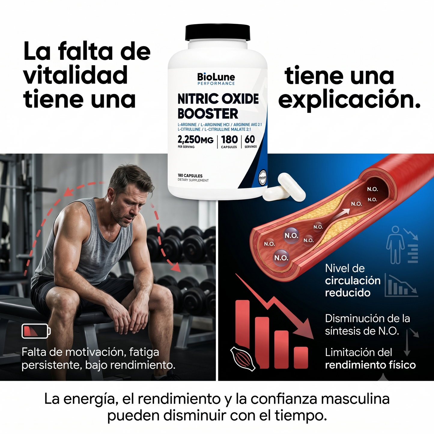 Nitric Oxide | Recupera tu vitalidad y energía sexual