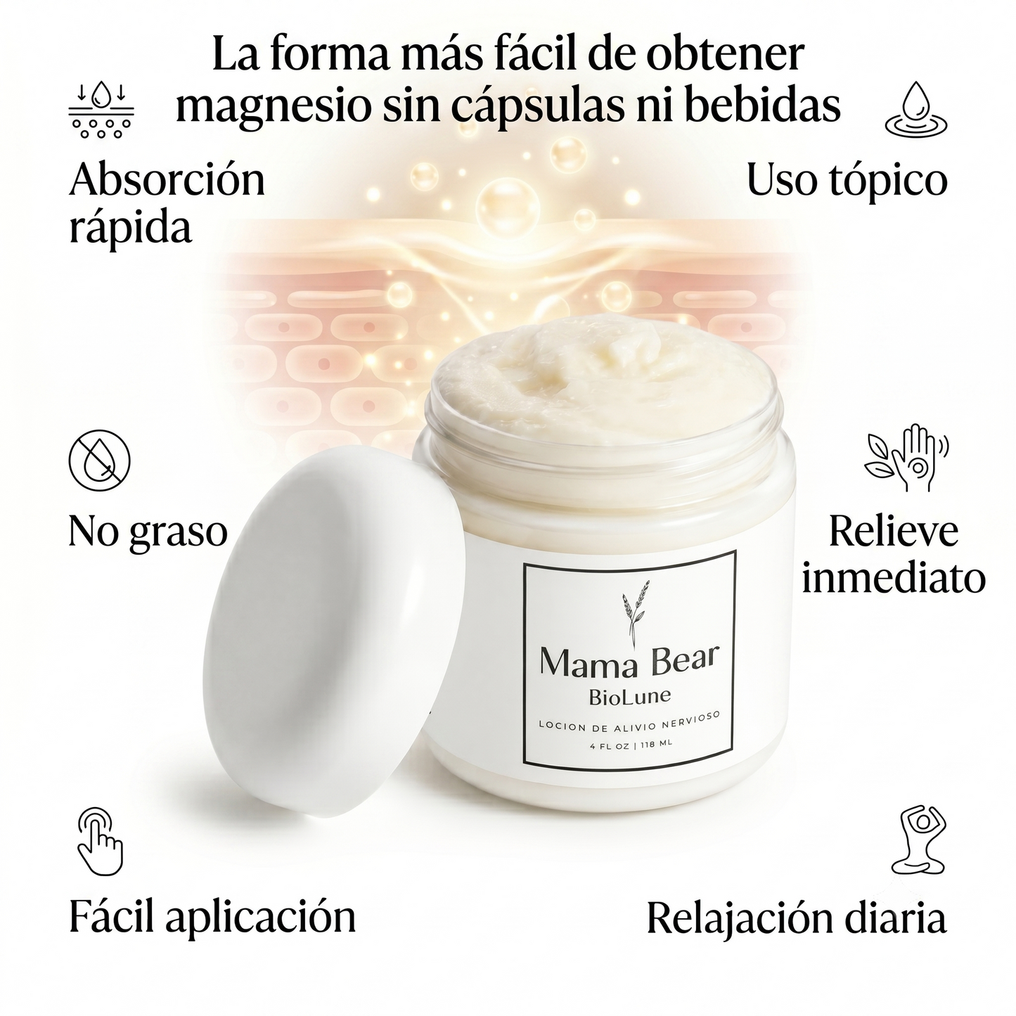 Mama Bear | Alivia la sensación de tensión muscular - Relajar el cuerpo