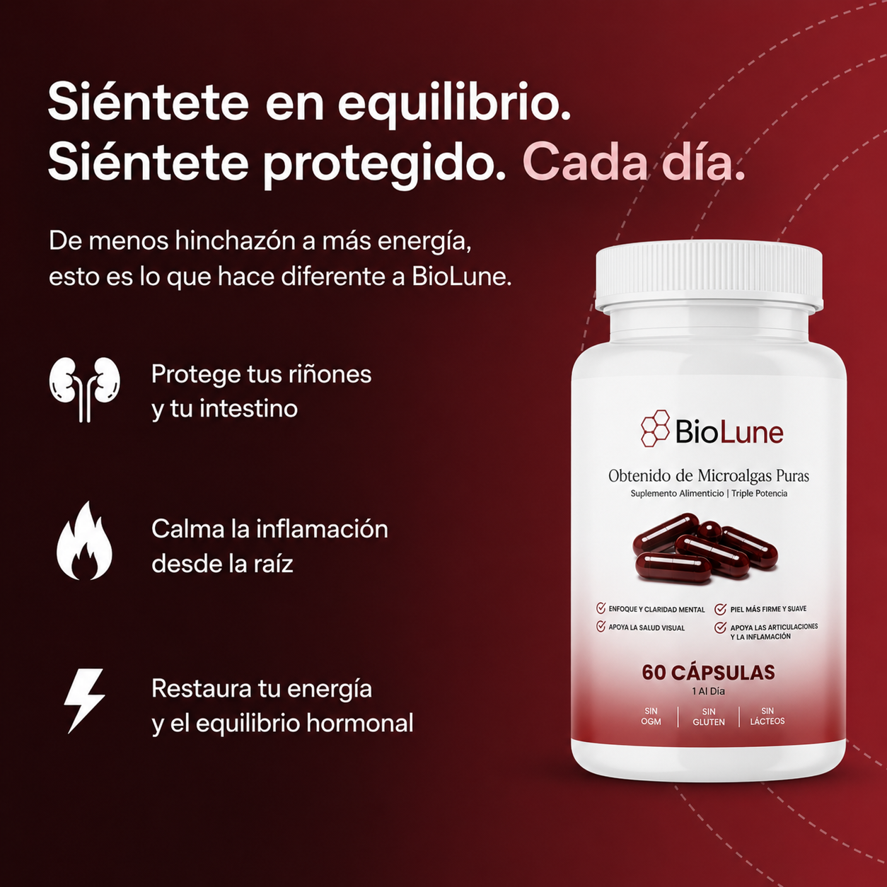 Antioxidante BioLune | Mejora la circulación y flujo sanguíneo