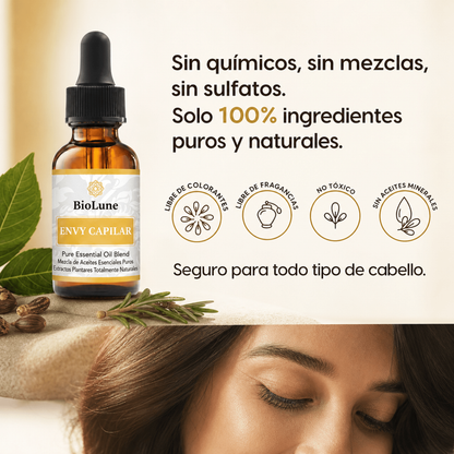 Suplemento Capilar | Fortalece el Cabello, Reduce la Caída