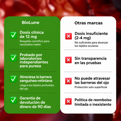 Antioxidante BioLune | Mejora la circulación y flujo sanguíneo