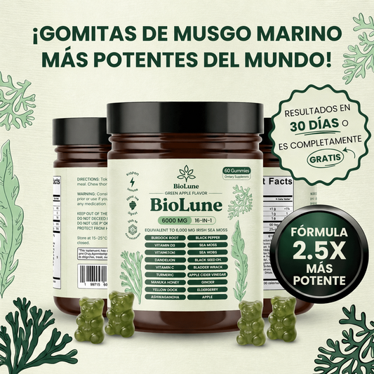Sea Moss - Gomitas Multivitamínicas 16n1