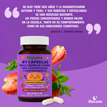 Cápsulas para la concentración | BioLune
