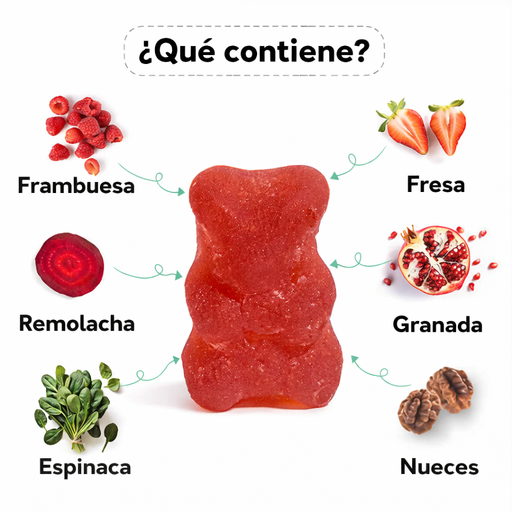 DHA Omega 3- Gomitas Cerebrales