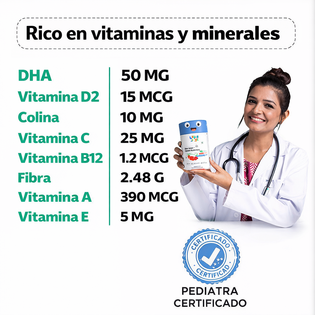 DHA Omega 3- Gomitas Cerebrales
