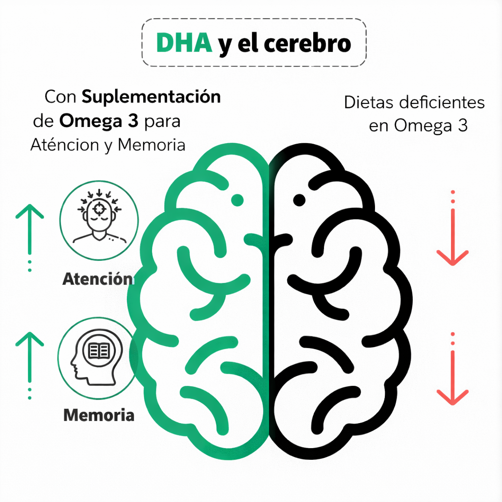 DHA Omega 3- Gomitas Cerebrales
