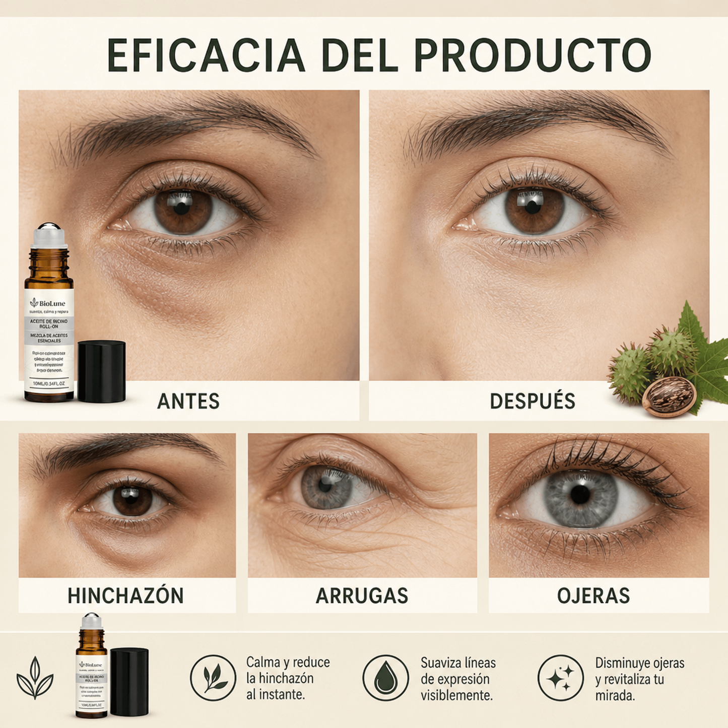 Aceite de Ricino | Antienvejecimiento facial