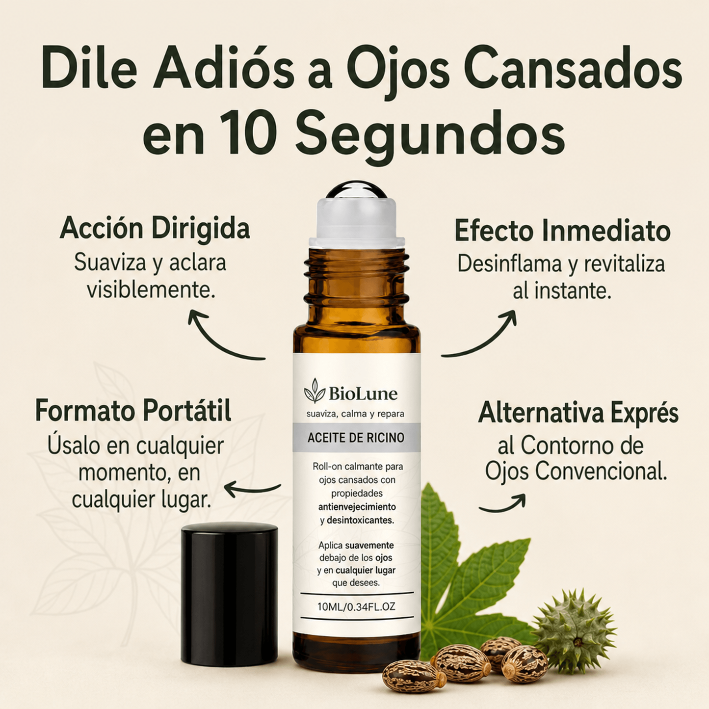Aceite de Ricino | Antienvejecimiento facial